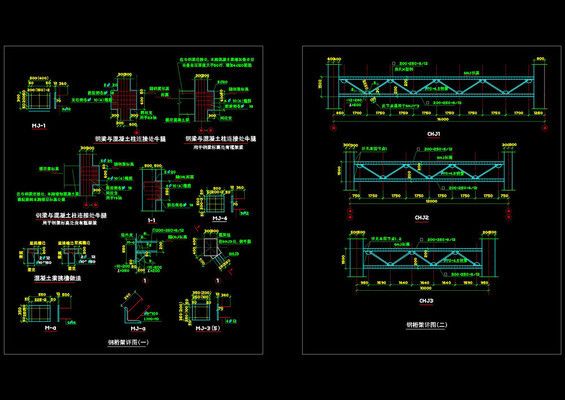 桁架布置图（什么是桁架详图？）