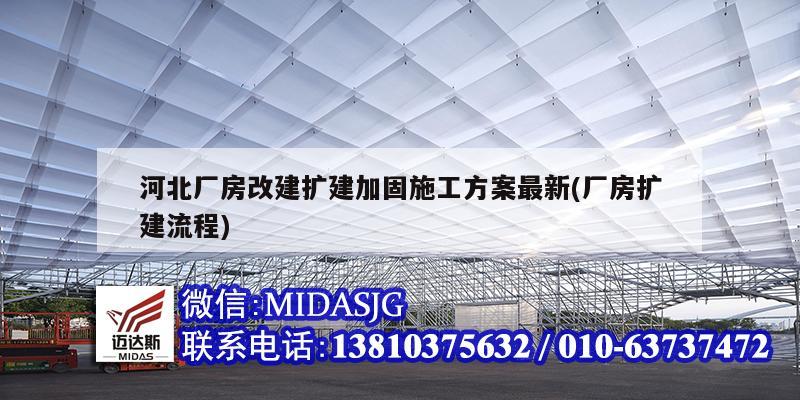 河北厂房改建扩建加固施工方案最新(厂房扩建流程)