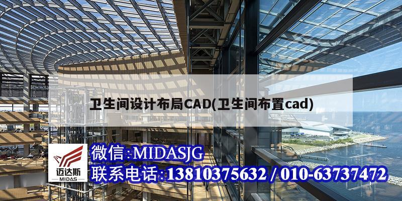 卫生间设计布局CAD(卫生间布置cad)