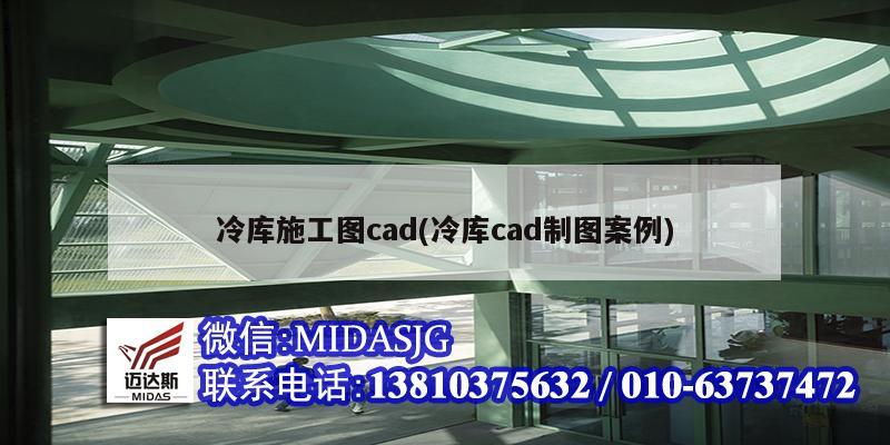 冷库施工图cad(冷库cad制图案例)